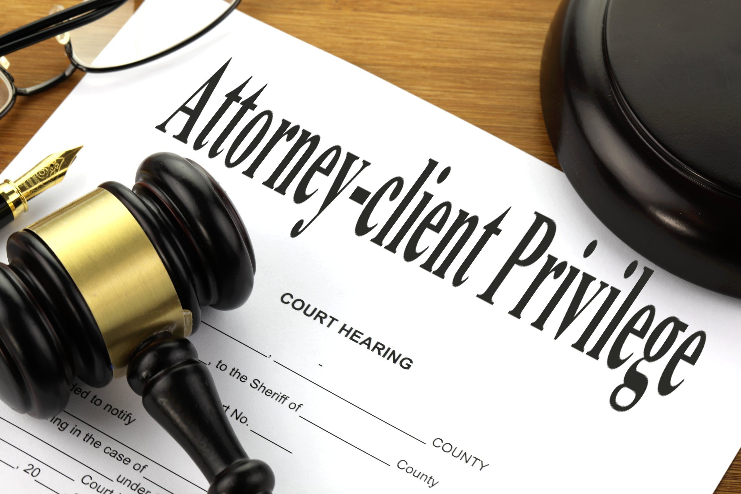 Attorney Client Privilege Exceptions